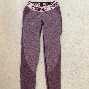 Gymshark full length purple leggings - Size small